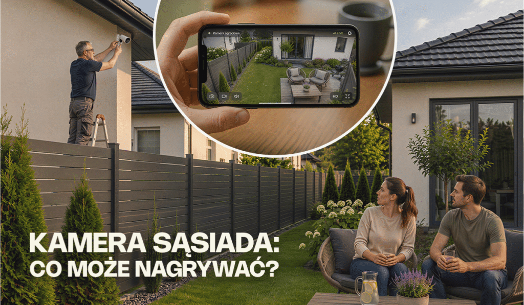 Sąsiad nagrywa twoją posesję kamerą? Sprawdź, kiedy to narusza prawo